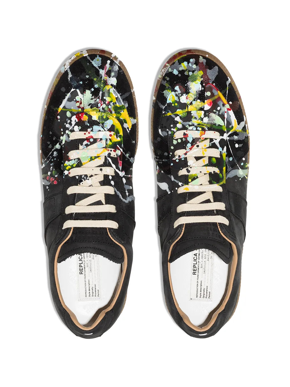 Paint Splatter Gats (Black)