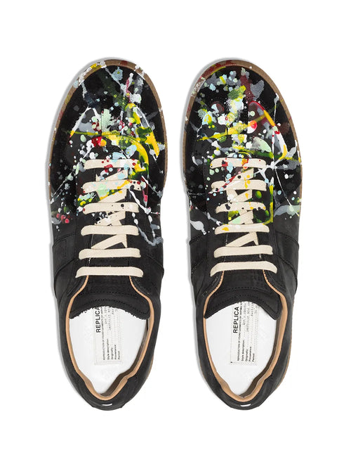 Paint Splatter Gats (Black)