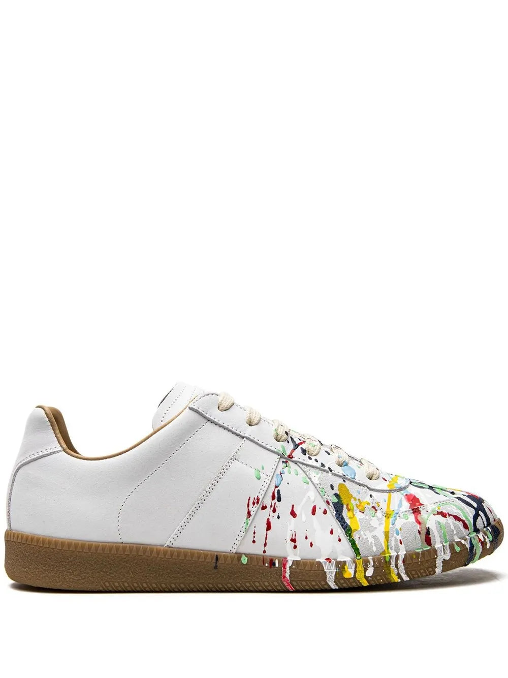Paint Splatter Gats (White)