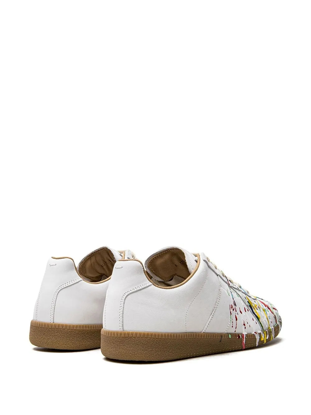 Paint Splatter Gats (White)