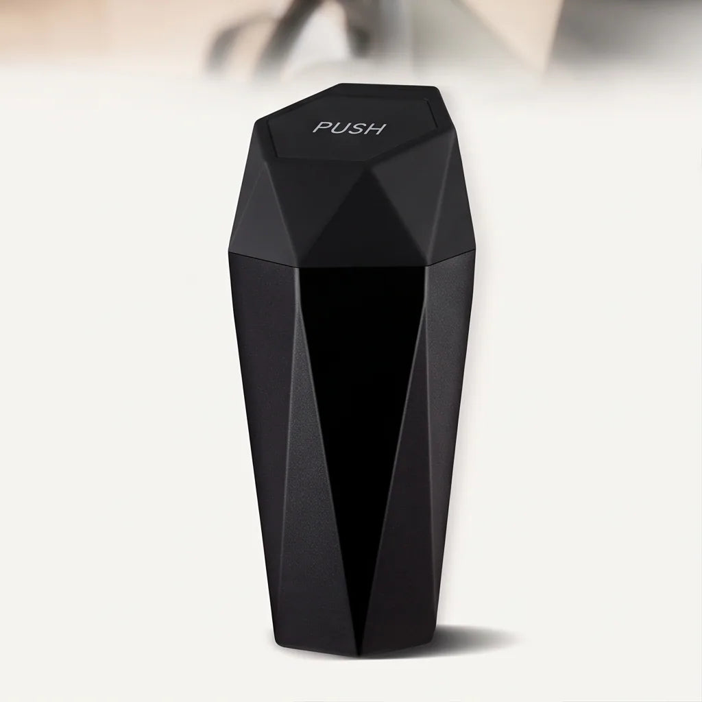 Push-Lid Car Door Trash Can