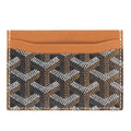Card Wallet (Black And Tan)
